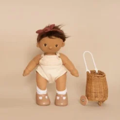 Olli Ella | Doll Luggy Basket | Natural -MILKTOOTH Sales Olli Ella Dinkum Dolls Doll Luggy Basket 6
