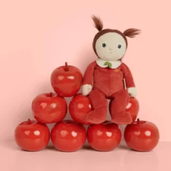 Olli Ella | Dinky Dinkum Annie Apple FINAL DROP -MILKTOOTH Sales Olli Ella Dinky Dinkum Doll Annie Apple 2