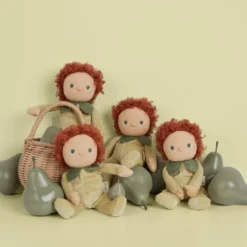 Olli Ella | Dinky Dinkum Patty Pear 15 Olli Ella | Dinky Dinkum Patty Pear -MILKTOOTH Sales Olli Ella Dinky Dinkum Doll Patty Pear