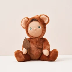 Olli Ella | Dinky Dinkum Bobby Bear -MILKTOOTH Sales Olli Ella Dinky Dinkums Woodland Bobby Bear