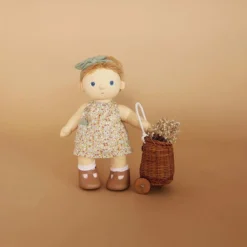 Olli Ella | Doll Luggy Basket | Natural -MILKTOOTH Sales Olli Ella Doll Poppet Dinkum Doll Luggy Una Dress Clothing Set 6f66e6f7 0eb8 4133 b7f3 93ea5cb11a48