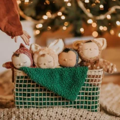 Olli Ella | Holiday Dozy Dinkum Doll | Pie -MILKTOOTH Sales Olli Ella Holiday Dozy Dinkum Pie Pudding Fawny Twiggy Twinkle 2