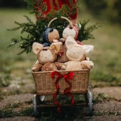 Olli Ella | Holiday Dozy Dinkum Doll | Pie -MILKTOOTH Sales Olli Ella Holiday Dozy Dinkum Pie Pudding Fawny Twiggy Twinkle