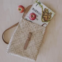 Olli Ella | Nami Mini Seagrass Backpack -MILKTOOTH Sales Olli Ella Nami Mini Seagrass Backpack 5