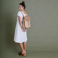 Olli Ella | Nami Seagrass Backpack -MILKTOOTH Sales Olli Ella Nami Seagrass Backpack 2