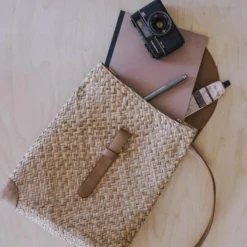 Olli Ella | Nami Seagrass Backpack -MILKTOOTH Sales Olli Ella Nami Seagrass Backpack 5