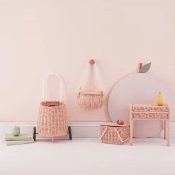 Olli Ella | Piki Basket | Rose -MILKTOOTH Sales Olli Ella Rose Luggy Storie Minichari Piki ed15ee8d ad1a 40c8 9703 44f48c58674b