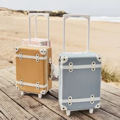 Olli Ella | See-Ya Suitcase | Steel Blue -MILKTOOTH Sales Olli Ella See Ya Suitcase Steel Blue 7