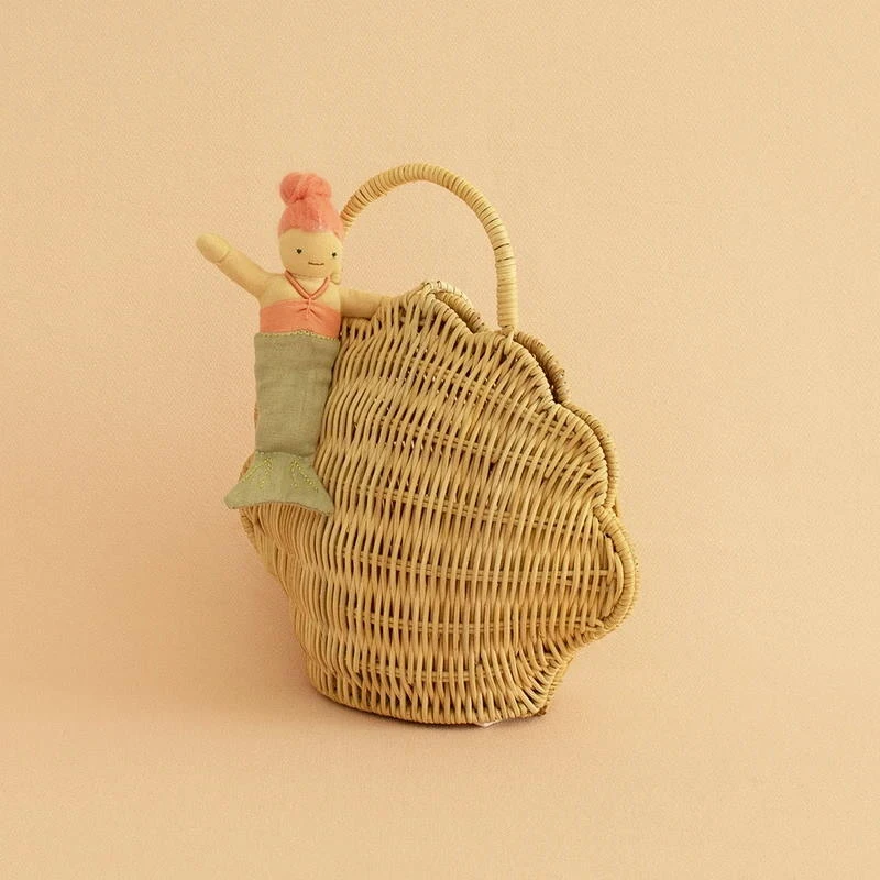 Olli Ella | Shell Bag | Straw 5 Olli Ella | Shell Bag | Straw - Image 3