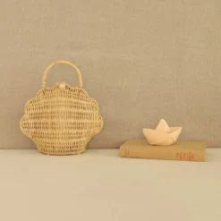 Olli Ella | Shell Bag | Straw 10 Olli Ella | Shell Bag | Straw -MILKTOOTH Sales Olli Ella Shell Bag Straw