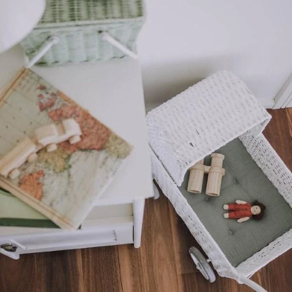 Olli Ella | Strolley Mattress | Sage Green 5 Olli Ella | Strolley Mattress | Sage Green - Image 3