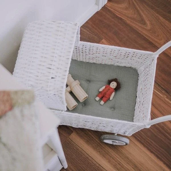 Olli Ella | Strolley Mattress | Sage Green 7 Olli Ella | Strolley Mattress | Sage Green - Image 5