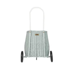 Olli Ella | Luggy Basket | Vintage Blue -MILKTOOTH Sales Olli Ella Vintage Blue Luggy Basket