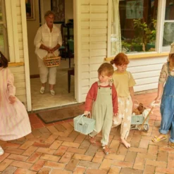 Olli Ella | Piki Basket | Vintage Blue -MILKTOOTH Sales Olli Ella Vintage Blue Piki Basket 3