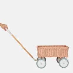 Olli Ella | Rattan Wonder Wagon | Rose -MILKTOOTH Sales Olli Ella Wonder Wagon Rose 6
