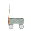 Olli Ella | Rattan Wonder Wagon | Vintage Blue -MILKTOOTH Sales Olli Ella Wonder Wagon Vintage Blue