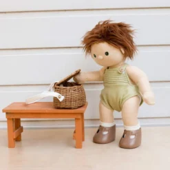 Olli Ella | Rattan Dollychari -MILKTOOTH Sales OlliElla Dinkum Doll Dollychari