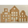 Papoose | Dutch Wood Houses 3 Pieces -MILKTOOTH Sales Papoose Dutch Houses