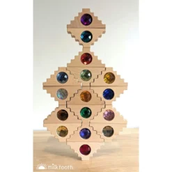 Papoose | Dutch Step Gables | 16 Gem Blocks In Tray -MILKTOOTH Sales Papoose Dutch Step Gables 16 Blocks 9