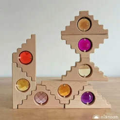 Papoose | Dutch Step Gables | 16 Windows In Tray -MILKTOOTH Sales Papoose Dutch Step Gables Warm Windows 5 19edd305 6e63 4c40 8ab8 79c573c7384a