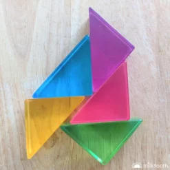 Papoose | Large Lucite Triangles | 6 Pieces -MILKTOOTH Sales Papoose Large Lucite Triangles 8 9469dc7a a4cf 45f6 8182 21a64e1619b3