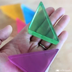 Papoose | Large Lucite Triangles | 6 Pieces -MILKTOOTH Sales Papoose Large Lucite Triangles 9 327799c6 f003 4315 afc9 bf9f2094c76d