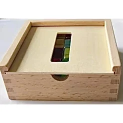 Papoose | Lucite Cubes 16 Bright Blocks With Tray 18 Papoose | Lucite Cubes 16 Bright Blocks With Tray -MILKTOOTH Sales Papoose Lucite Cubes Brights 16 Pieces 2