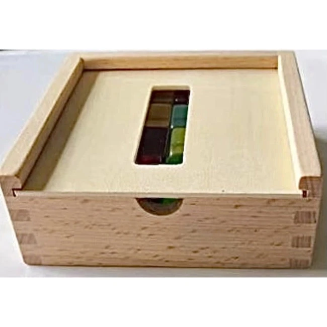 Papoose | Lucite Cubes 16 Bright Blocks With Tray 9 Papoose | Lucite Cubes 16 Bright Blocks With Tray - Image 7