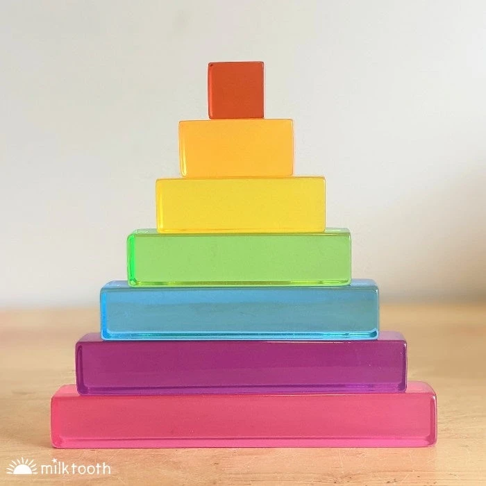 Papoose | Lucite Stepped Rods | 7 Pieces 3 Papoose | Lucite Stepped Rods | 7 Pieces