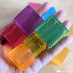 Papoose | Phatt Lucite Cubes | 10 Pieces With Tray -MILKTOOTH Sales Papoose Phatt Lucite Cubes 9