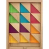 Papoose | Wood & Lucite Large Triangles | 24 Pieces With Tray 1 Papoose | Wood & Lucite Large Triangles | 24 Pieces With Tray -MILKTOOTH Sales Papoose Wood Lucite Large Triangles