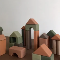 SABO Concept | Castle Building Blocks Olive -MILKTOOTH Sales SABO Concept Castle Building Blocks Olive