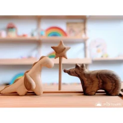 Tateplota | Wooden Toy | Bear 15 Tateplota | Wooden Toy | Bear -MILKTOOTH Sales Tateplota Dragon Star Wand Bear