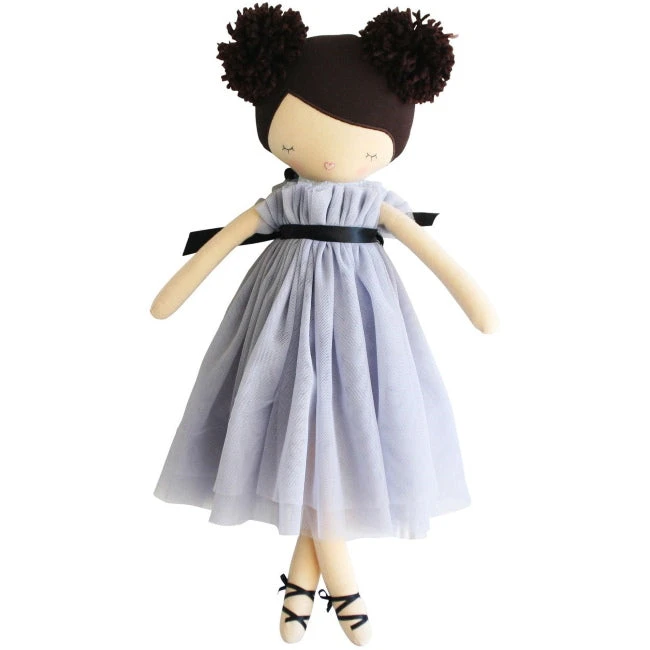 Alimrose | Ruby Pom Pom Doll | Lavender 48cm 3 Alimrose | Ruby Pom Pom Doll | Lavender 48cm