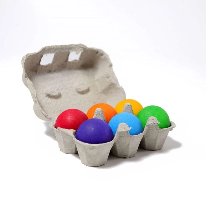 Grimm's | 6 Rainbow Balls 3 Grimm's | 6 Rainbow Balls