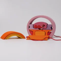 Grimm's | Mobile Home Lollipop Pink Orange -MILKTOOTH Sales grimms mobile home lollipop pink orange 2