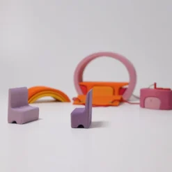 Grimm's | Mobile Home Lollipop Pink Orange -MILKTOOTH Sales grimms mobile home lollipop pink orange 4