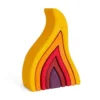 Grimm's | Stacking Fire Large -MILKTOOTH Sales grimms stacking fire medium wooden toy 1