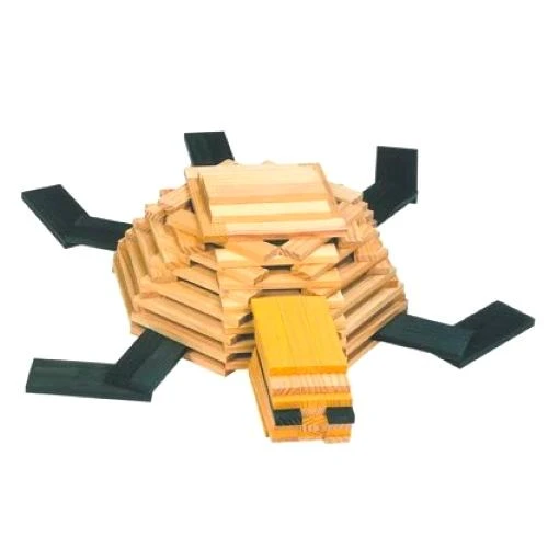 KAPLA | Wooden Building Planks | 40 Squares | Yellow 9 KAPLA | Wooden Building Planks | 40 Squares | Yellow - Image 7