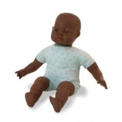 Miniland | Soft Bodied Baby Doll 40cm | African