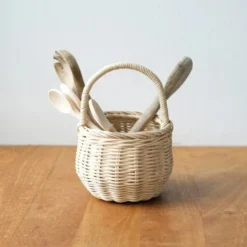 Olli Ella | Berry Basket | Straw -MILKTOOTH Sales olli ella berry basket straw 3