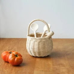 Olli Ella | Berry Basket | Straw -MILKTOOTH Sales olli ella berry basket straw 4
