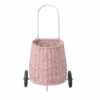 Olli Ella | Luggy Basket | Rose -MILKTOOTH Sales olli ella luggy basket rose pink