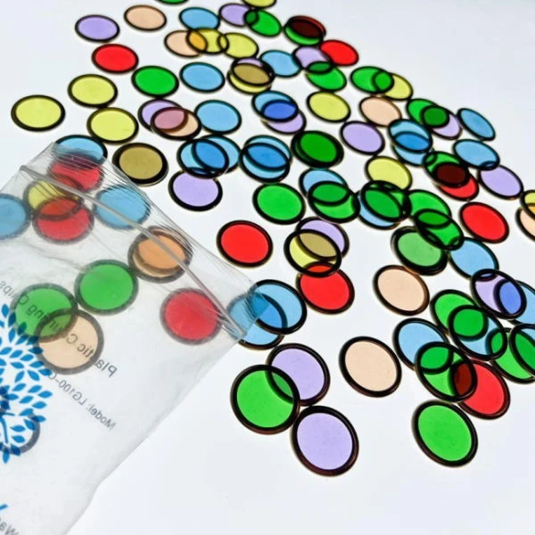 Learn & Grow | Metal-Rimmed Counting Chips 4 Learn & Grow | Metal-Rimmed Counting Chips - Image 2