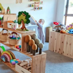 Grimm's | Semi Circles Pastel 21 Grimm's | Semi Circles Pastel -MILKTOOTH Sales the gorman lane for Milk Tooth Bumbu Toys Summer Oak Tree Squirrel Grimms Pastel Semi Circles