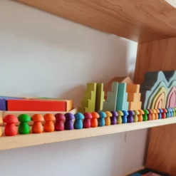 Grimm's | Stepped Roofs | Pastel -MILKTOOTH Sales the gorman lane for Milk Tooth Grapat Rainbow Mushrooms Grimms Pastel Stepped Roofs Cave