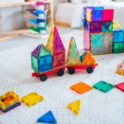 Connetix Tiles | 24 Piece Rainbow Motion Set -MILKTOOTH Sales thewalkerways12 for Connetix Tiles Milk Tooth