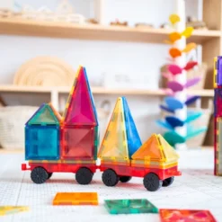 Connetix Tiles | 24 Piece Rainbow Motion Set -MILKTOOTH Sales thewalkerways13 for Connetix Tiles Milk Tooth