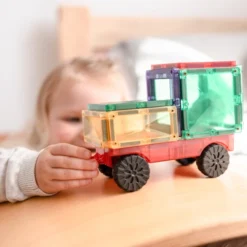 Connetix Tiles | 24 Piece Rainbow Motion Set -MILKTOOTH Sales x macy and ollie x 6 for Connetix Tiles Milk Tooth